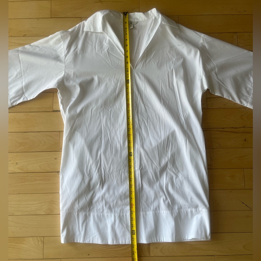 NWOT Banana Republic Cruz Poplin Mini Dress in 100% Cotton - Picture 7 of 14